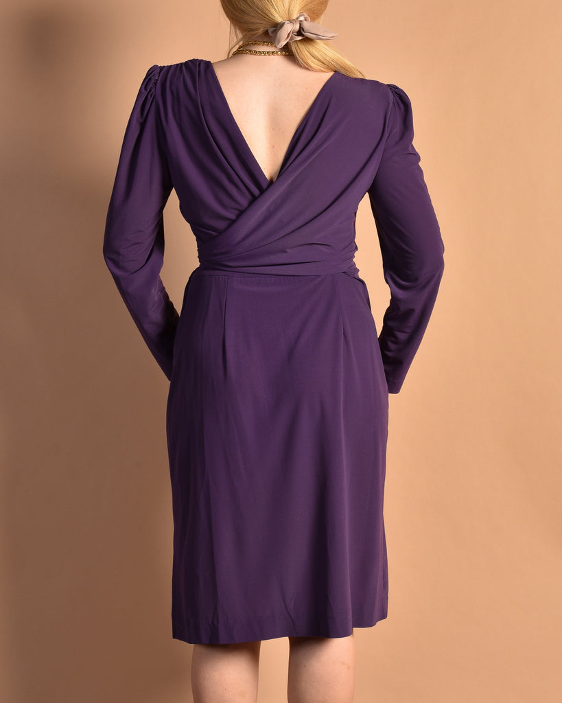 Hollis 1970s Disco Wrap Dress – Bustown ...